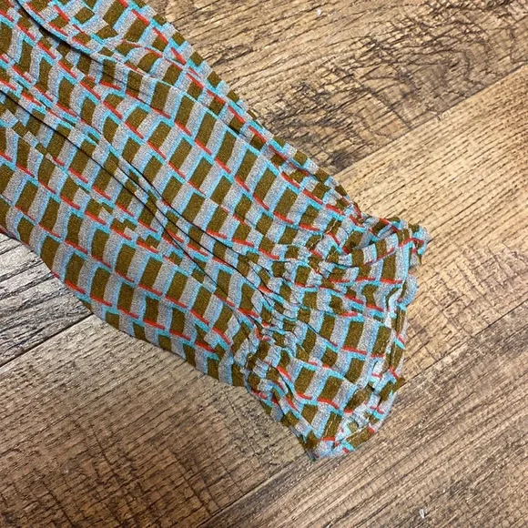 Anthropologie Conditions Apply Retro Peasant Blouse M - Picture 8 of 10